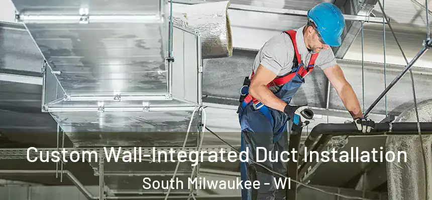 Custom Wall-Integrated Duct Installation South Milwaukee - WI