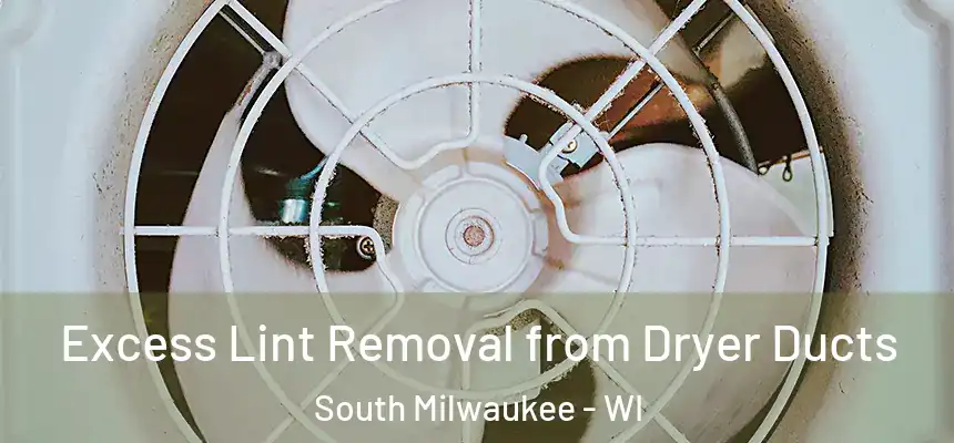 Excess Lint Removal from Dryer Ducts South Milwaukee - WI